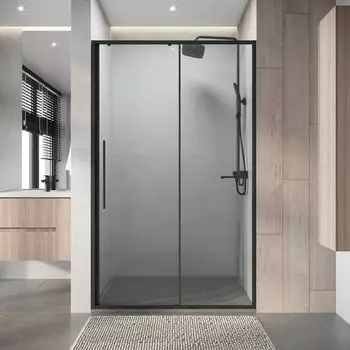 Душевая дверь в нишу Niagara Nova 120х195 NG-34-12AGR стекло прозрачное, профиль графит