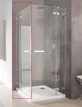 Душевая дверь в нишу Radaway Euphoria KDD 90/L 90х200 стекло прозрачное, профиль хром