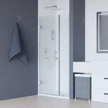 Душевая дверь в нишу RGW Hotel HO-012 100 см профиль хром, стекло прозрачное