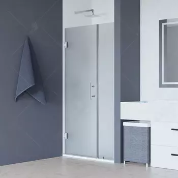 Душевая дверь в нишу RGW Hotel HO-012 100 см профиль хром, стекло сатин