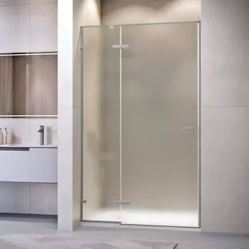 Душевая дверь в нишу RGW Stilvoll SV-004Gr 140x200 353200414-210 стекло матовое-сатинат, профиль серый