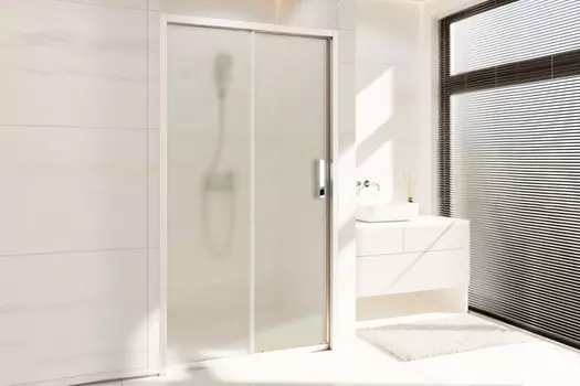 Душевая дверь в нишу Royal Bath Accord 125х200 RB HS-C-ST стекло матовое, профиль сатин