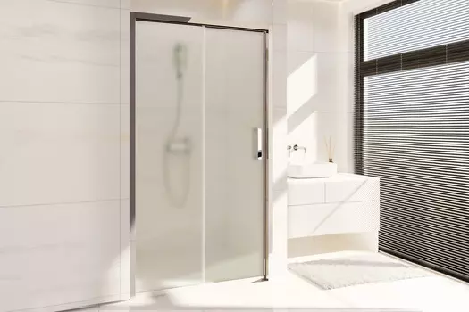 Душевая дверь в нишу Royal Bath Accord 140х200 RB HS-C-CH стекло матовое, профиль хром