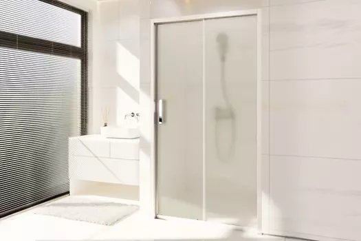 Душевая дверь в нишу Royal Bath Accord 140х200 RB HS-C-ST стекло матовое, профиль сатин