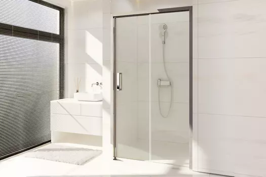 Душевая дверь в нишу Royal Bath Accord 115х200 RB HS-T-CH стекло прозрачное, профиль хром