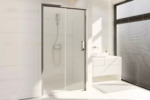 Душевая дверь в нишу Royal Bath Accord 120х200 RB HS-T-CH стекло прозрачное, профиль хром