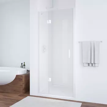 Душевая дверь в нишу Vegas-Glass AFP Novo 100x189 AFP NOVO 100 01 crystalvision профиль белый