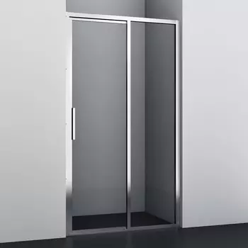 Душевая дверь в нишу Wasserkraft Lopau 32S05R 120x200 стекло прозрачное, профиль хром