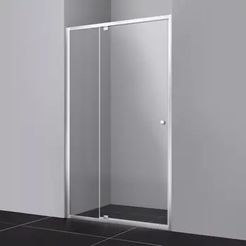 Душевая дверь Wasserkraft Aula 11P 110x190 11P13 стекло прозрачное, профиль хром