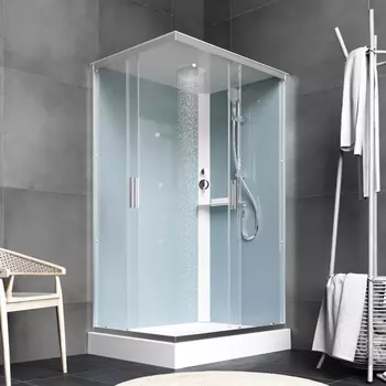 Душевая кабина Am.Pm Gem 120x80 W90C-404-12080MT стекло прозрачное, профиль матовый хром