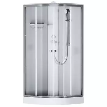 Душевая кабина Am.Pm X-Joy 90x90 W94C-401-090MT стекло прозрачное, профиль хром