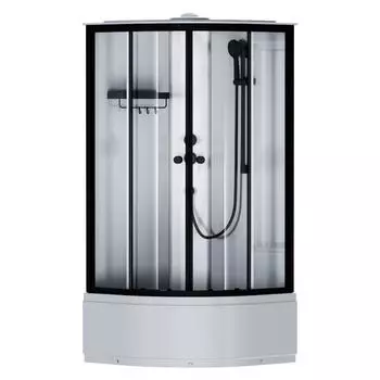 Душевая кабина Am.Pm X-Joy 90x90 W94C-401A-090BT стекло прозрачное, профиль черный
