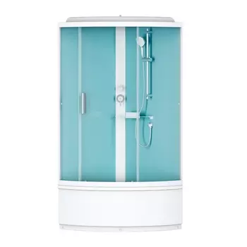 Душевая кабина Am.Pm X-Joy 90x90 W88C-401A-090WT стекло прозрачное, профиль белый