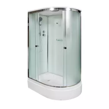 Душевая кабина AvaCan D272SLEL 120x80 стекло матовое, профиль хром, левая