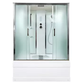 Душевая кабина AvaCan EM4516EL 160x85 стекло матовое, профиль хром