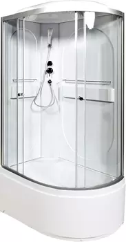Душевая кабина AvaCan L620L 120x80 стекло прозрачное, профиль хром, левая