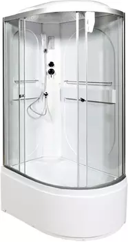 Душевая кабина AvaCan L620LEL 120x80 стекло прозрачное, профиль хром, левая