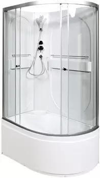 Душевая кабина AvaCan L620LN 120x80 стекло прозрачное, профиль хром, левая