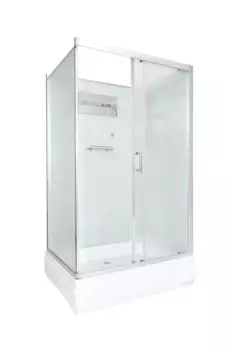 Душевая кабина DTO D 229 120x90 стекло матовое, профиль глянцевый хром