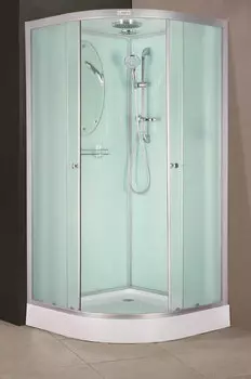 Душевая кабина Esbano Elegancia 110х110 EST-110CR с крышей, стекло матовое, профиль хром