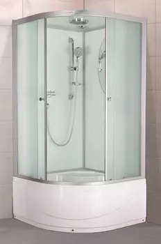 Душевая кабина Esbano Elegancia 110х110 EST-110CRB стекло матовое, профиль хром