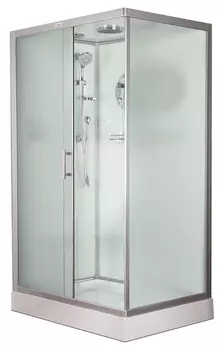 Душевая кабина Esbano Elegancia 110х85 EST-118CKR стекло матовое, профиль хром