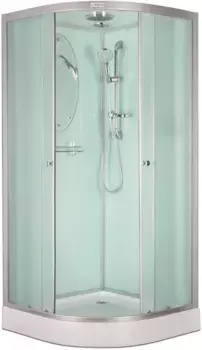 Душевая кабина Esbano Elegancia 90х90 EST-90CR с крышей, стекло матовое, профиль хром