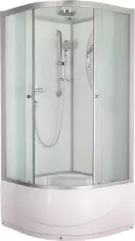 Душевая кабина Esbano Elegancia 90х90 EST-90CRB стекло матовое, профиль хром