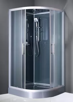 Душевая кабина Esbano Elegancia 100х100 ESGT-100CR стекло матовое, профиль хром