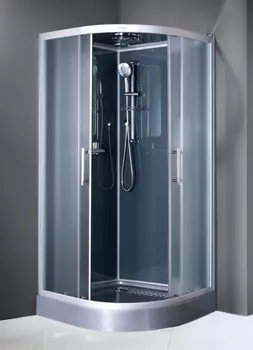 Душевая кабина Esbano Elegancia 90х90 ESGT-90CR стекло матовое, профиль хром