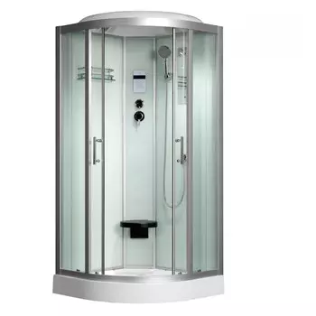 Душевая кабина Frank 120x120 F602-1 угловая, профиль хром