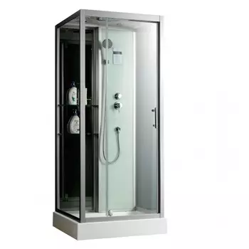 Душевая кабина Frank F-502 100x85 с баней