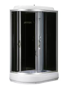 Душевая кабина Loranto 120x80 CS-66120-20 R G стекло прозрачное, профиль хром