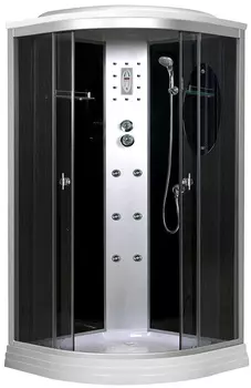 Душевая кабина Niagara Ultra 120x120 NG-5012-01 низкий поддон, стекло тонированное, профиль серебро