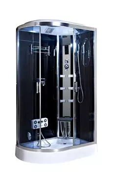 Душевая кабина Niagara Ultra 120x80 NG-903-01R низкий поддон, стекло тонированное, профиль хром, правая