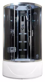 Душевая кабина Niagara Ultra 115x115 NG-911-01 высокий поддон, стекло тонированное, профиль хром