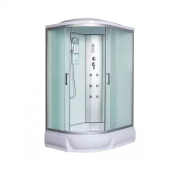 Душевая кабина River Dunay 110/80/24 MT R стекло матовое, профиль хром матовый