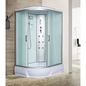 Душевая кабина River Dunay 120/90/24 R МТ стекло матовое, профиль хром матовый