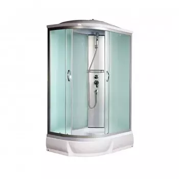 Душевая кабина River Nara 120/80/24 МТ R стекло матовое, профиль хром матовый