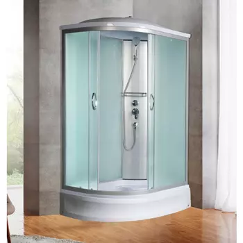 Душевая кабина River Nara 90x80 10000008791 стекло матовое, профиль матовый хром, правая