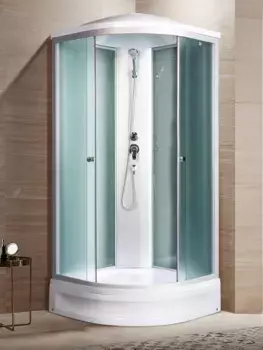 Душевая кабина River Nara Light XL 80/24 MT 80х80 10000006221 стекло матовое, профиль матовый хром