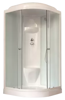 Душевая кабина Royal Bath HK 90х90 RB90HK6-WC стекло матовое, профиль белый