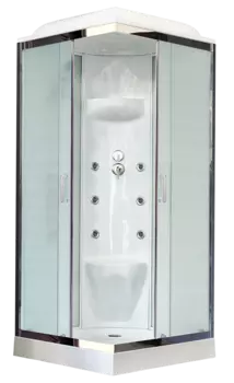 Душевая кабина Royal Bath HP RB90HP7-WC-CH 90x90