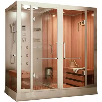 Душевая кабина с финской сауной Frank F-920 R 200x130