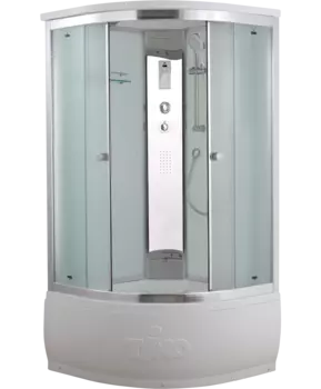 Душевая кабина Timo Comfort T-8800F Fabric Glass 100x100 стекло матовое