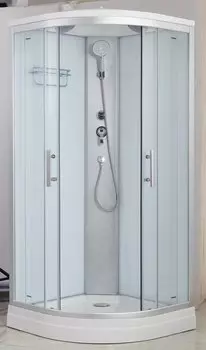 Душевая кабина Timo Imwei 90x90 XDM-09CW стекло прозрачное, профиль белый