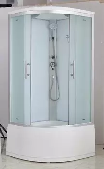 Душевая кабина Timo Imwei 90x90 XDM-90FH стекло матовое, профиль хром