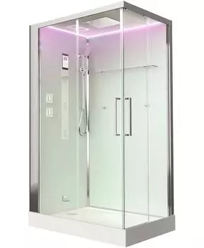 Душевая кабина Timo Premium 120x90 HELKA Н-515 R стекло прозрачное, профиль хром