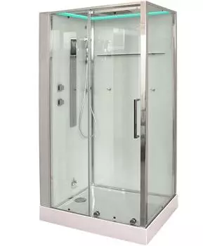 Душевая кабина Timo Premium 120x90 HELMA Н-520 R стекло прозрачное, профиль хром