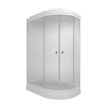 Душевая кабина Тритон Коралл-Лайт 120х80 А Щ0000068945 левая, стекло Лайт, профиль белый